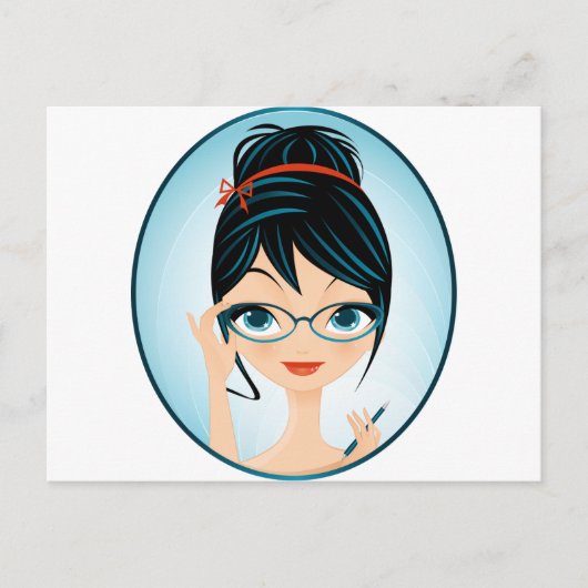 secretaris briefkaart (Voorkant)