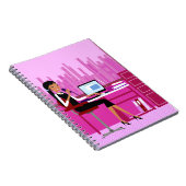 Secretaris-fotonotebook (80 pagina's in zwart-wit) notitieboek (Rechterzijde)