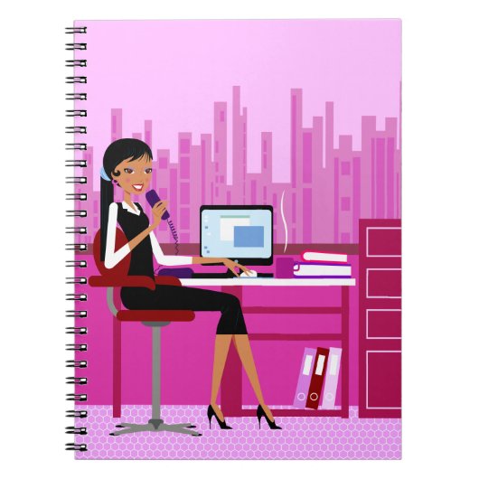 Secretaris-fotonotebook (80 pagina's in zwart-wit) notitieboek (Voorkant)