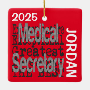 Secretaris-generaal Extraordinaire CUSTOM Keramisch Ornament