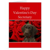 Secretaris Glossy Grizzly Valentijn Puppy Love (Voorkant)