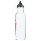 Secretaris in het dres met hoge hakken waterfles  (Rechts)