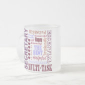 Secretaris-mok Matglas Koffiemok (Voorkant links)