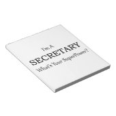 SECRETARIS NOTITIEBLOK (Schuin)