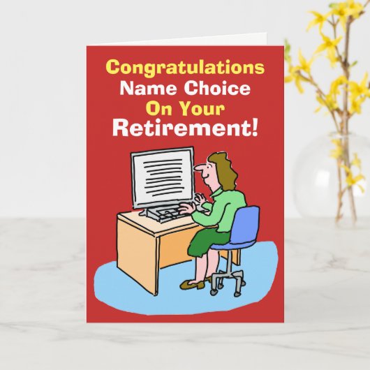 Secretaris, persoonlijke assistent of typist pensi kaart (Gele Bloem)