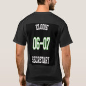 secretaris t-shirt (Achterkant)