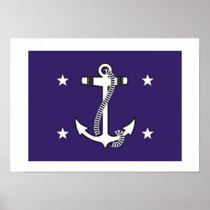 Secretaris van de marine van de Verenigde Staten Poster