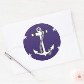 Secretaris van de marine van de Verenigde Staten Ronde Sticker (Envelop)