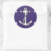 Secretaris van de marine van de Verenigde Staten Ronde Sticker (Tas)