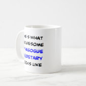 secretaris van de synagoge , geweldige koffiemok (Voorkant links)