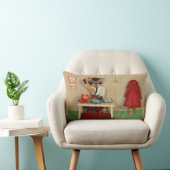 secretaris van tabby kitten kussen (Stoel)