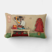 secretaris van tabby kitten kussen (Voorkant)