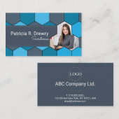 Secretarissen en administratieve medewerkers visitekaartje (Voorkant / Achterkant)