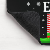 Secretary Elf Funny Christmas Family Matching  Muismat (Hoek)