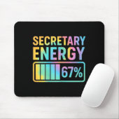 Secretary Energy 67 Percent Secretary Retro Vibes Muismat (Met muis)
