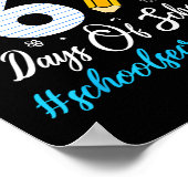 Secretary Survived 67 Days Of School Humor Design  Poster (Hoek)