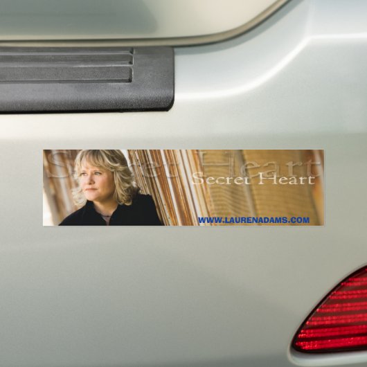 SECRETHEART BUMP                               ... BUMPERSTICKER (Op auto)