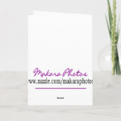 SecretSister of om het even welke gelegenheid-pas  Kaart (Achterkant)