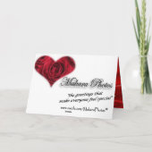 SecretSisValentine-pas om het even welke Feestdagen Kaart (Achterkant)