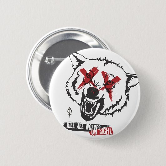 SECT ++ Alle wolven Button doden (Voorkant /achterkant)