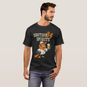 Sectie 34 honkbal kunst van sterke drank t-shirt (Voorkant volledig)