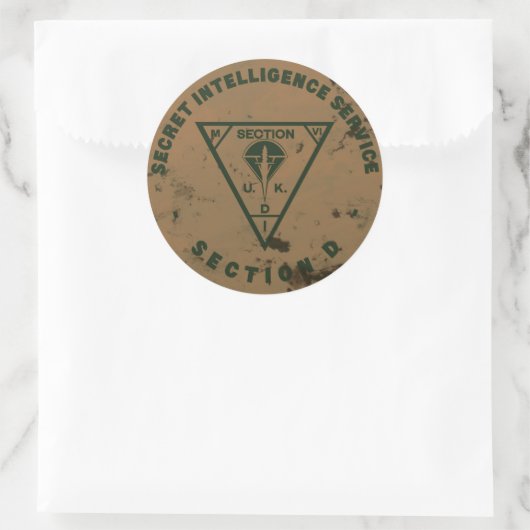 Sectie D Sticker 3" (Tas)