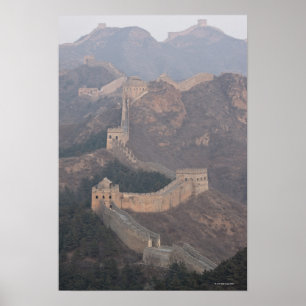 Sectie Jinshanling, Grote Muur China Poster