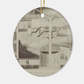 Sectie van de Rotunda, Leicester Square, van 'Pl Keramisch Ornament (Links)