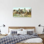 Sectie voor bedrijven na brand canvas afdruk (Insitu (Slaapkamer))