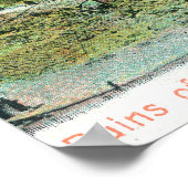 Sectie voor bedrijven na brand poster (Hoek)