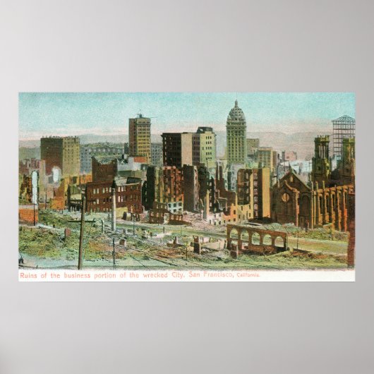 Sectie voor bedrijven na brand poster (Voorkant)