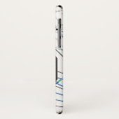 Sectiekaart hoogtemeter vliegtuig Case-Mate iPhone case (Achterkant/links)