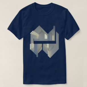 Sectiereflectie 01 Architectuurconcept kunst T-shirt