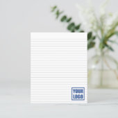 Secties met zakelijke Logo (Staand voorkant)