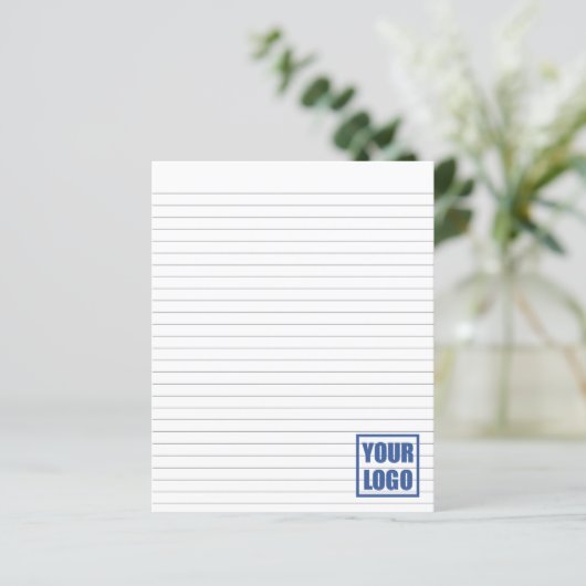 Secties met zakelijke Logo (Staand voorkant)