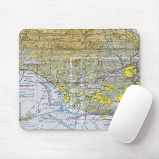 Sectionele grafiek Mousepad Muismat (Met muis)