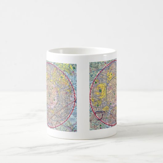 Sectionele grafiek Washington DC Koffiemok (Center)