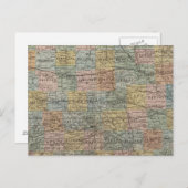 Sectionele kaart van Iowa (Voorkant / Achterkant)