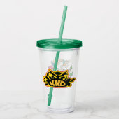 Sector V van de missie Acryl Drinkbeker (Achterkant)