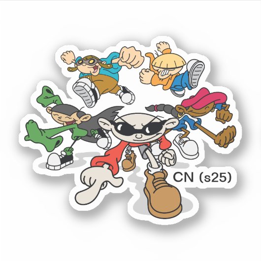 Sector V van de missie Sticker (Voorkant)