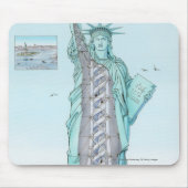 Sectoroverschrijdende afbeelding van het Vrijheids Muismat (Voorkant)