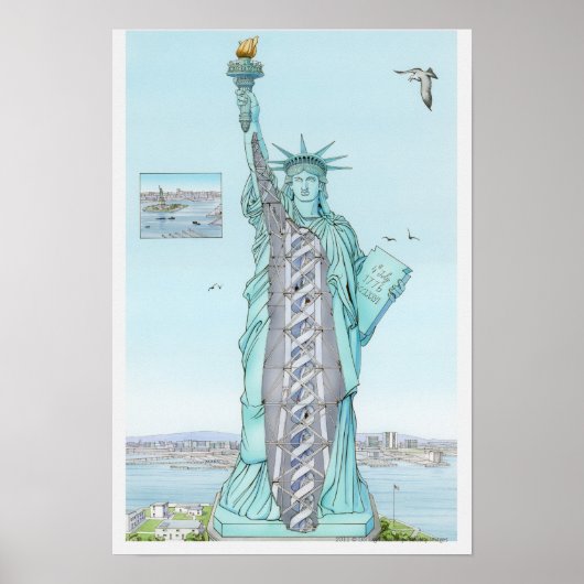 Sectoroverschrijdende afbeelding van het Vrijheids Poster (Voorkant)