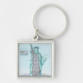 Sectoroverschrijdende afbeelding van het Vrijheids Sleutelhanger (Voorkant)