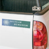 Seculair humanisme bumpersticker (Op Truck)