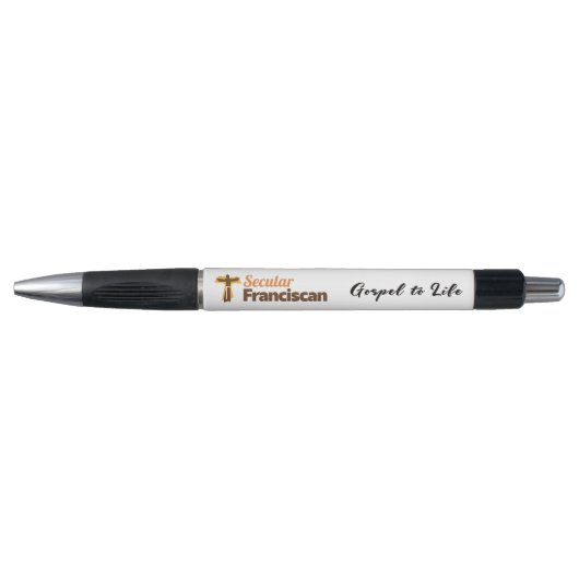 Secular Franciscan Gospel to Life Pen (Voorkant)