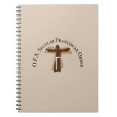 Secular Franciscan Notebook Notitieboek (Voorkant)