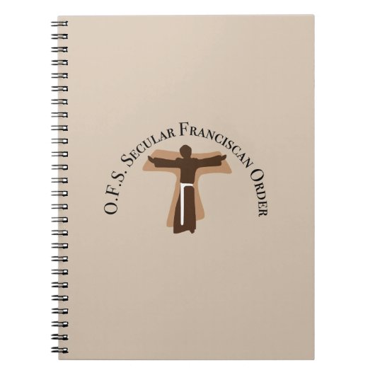 Secular Franciscan Notebook Notitieboek (Voorkant)