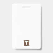 Secular Franciscan Order  Badge (Achterkant)