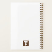 Secular Franciscan Order  Notitieboek (Achterkant)