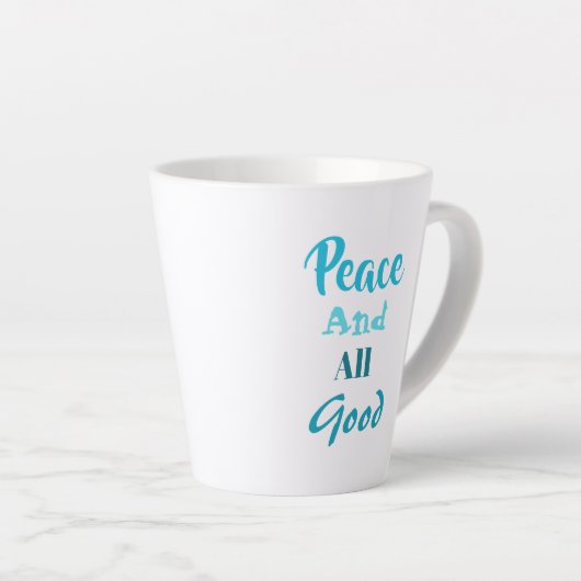 Secular Franciscan Tea Mug Latte Mok (Rechterhoek)